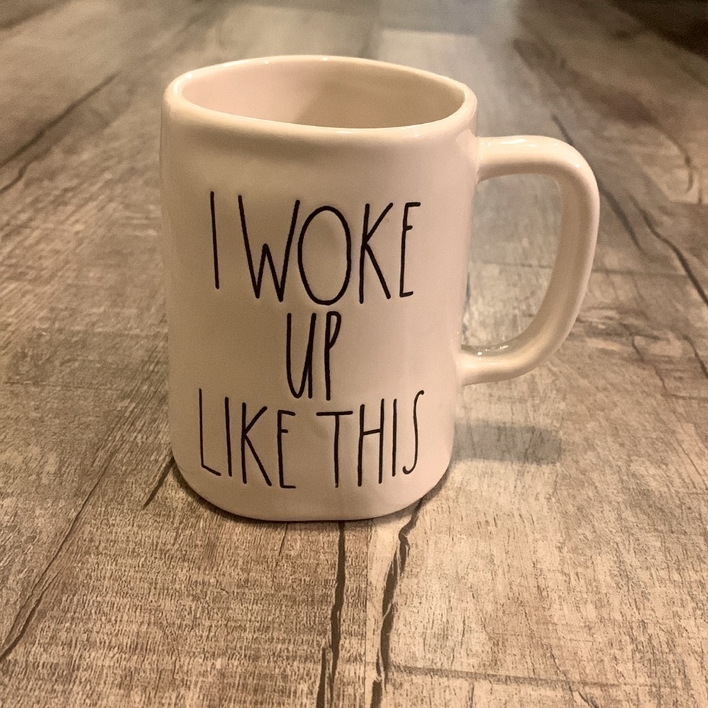 Magenta "I woke up like‎ this" Coffee Mug